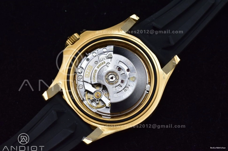 Yacht-Master Bezel 1:1 Rubber 1224 Black Ceramic Strap Best Black on 3D EyeCatching 42mm VS VSF Edition 226658 0401